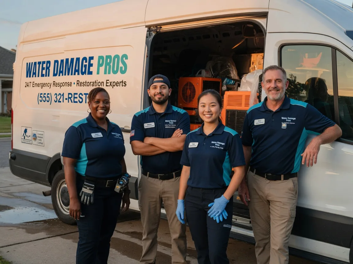 Water Damage Restoration company in Hertel, WI